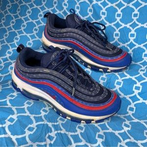 Nike Men’s size 8 Air Max 97 City pride Dallas away USA stars print running rare
